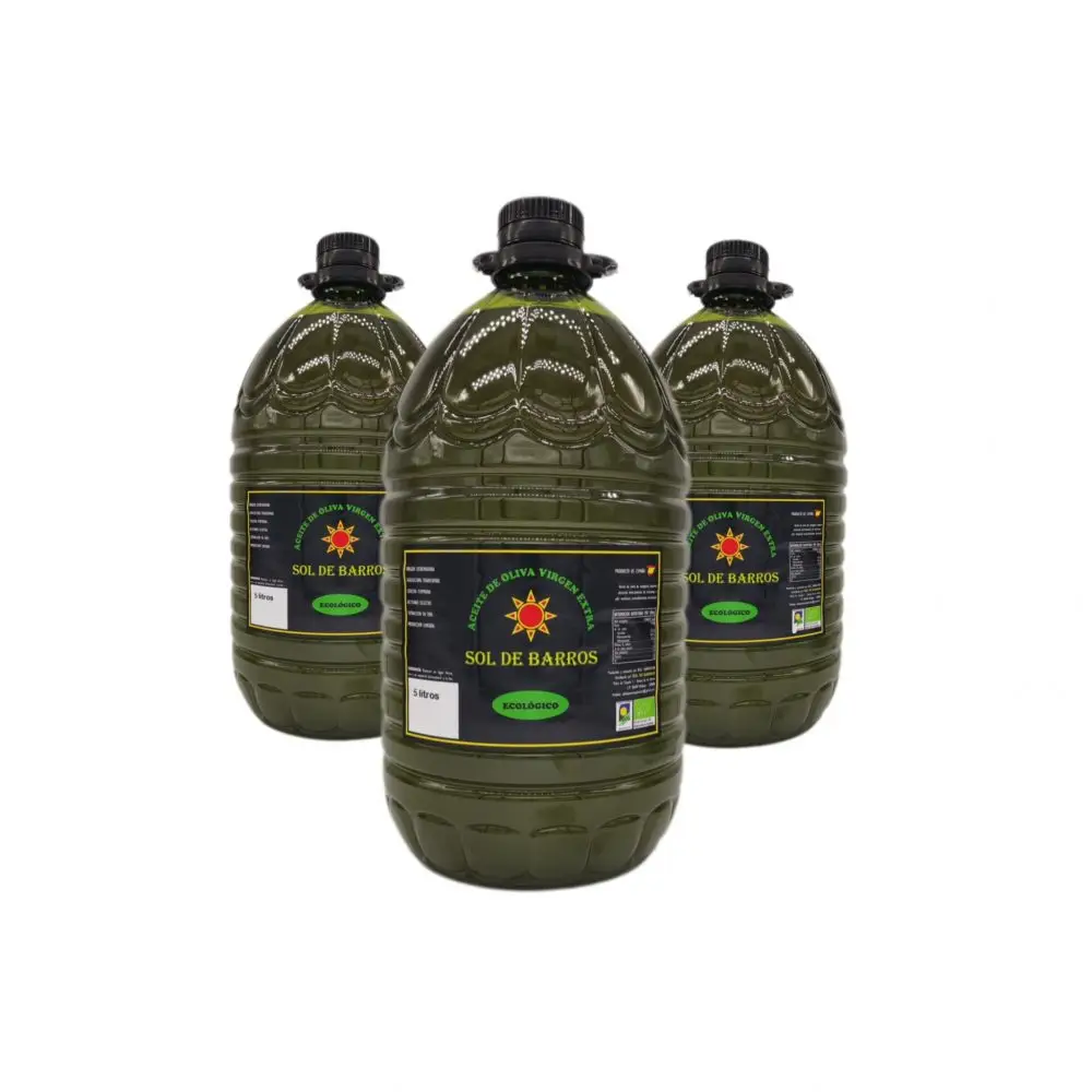 3 garrafas de AOVE de 5 litros